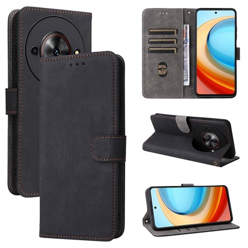 Für ZTE Blade A75 5G/Nubia Focus 5G Case, Leder Geldbörse Card Stand Cover - 第 5/19 張圖片