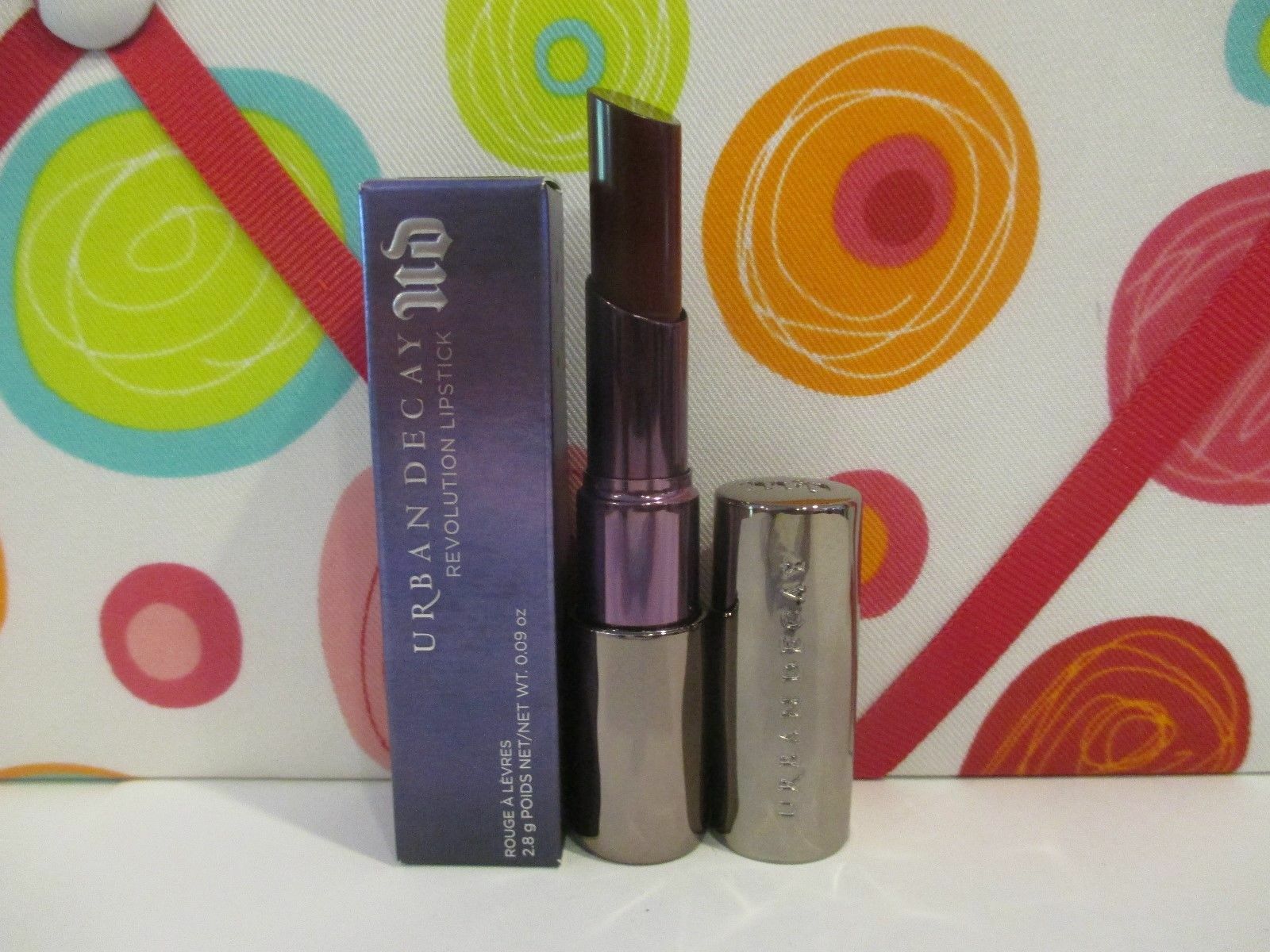 URBAN DECAY REVOLUTION LIPSTICK in SHAME 0.09 OZ BOXED