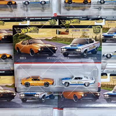 Hot Wheels 2 Pack '71 AMC Javelin / AMC Rebel Machine Set 1 8 16