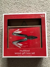 New Multitool Wood Gift Box Set.
