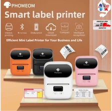 Phomemo M110 Label Maker Machine Thermal Bluetooth Label sticker Printer LOT
