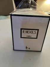 R Nichols Grow Scented Candle New In Box Discounted