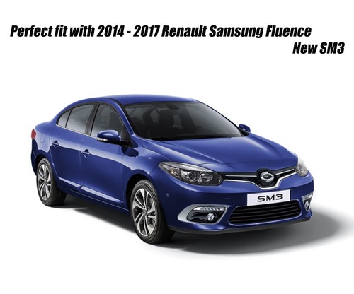 Stainless B Pillar Post Molding 6p for 2010 2017 Renault Fluence SM3 - Picture 5 of 5