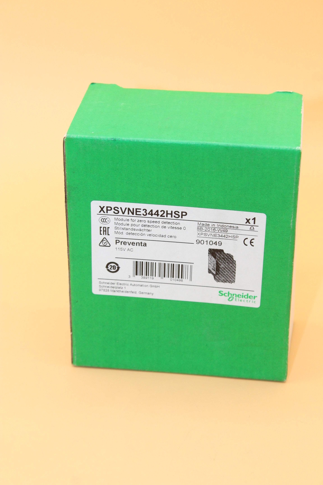 New | Schneider | Xpsvne3442Hsp |