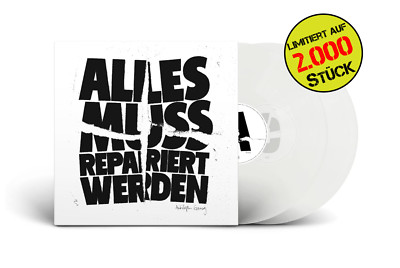 Antilopen Gang | Alles Muss Repariert Werden | Limited Clear Vinyl LP | OVP