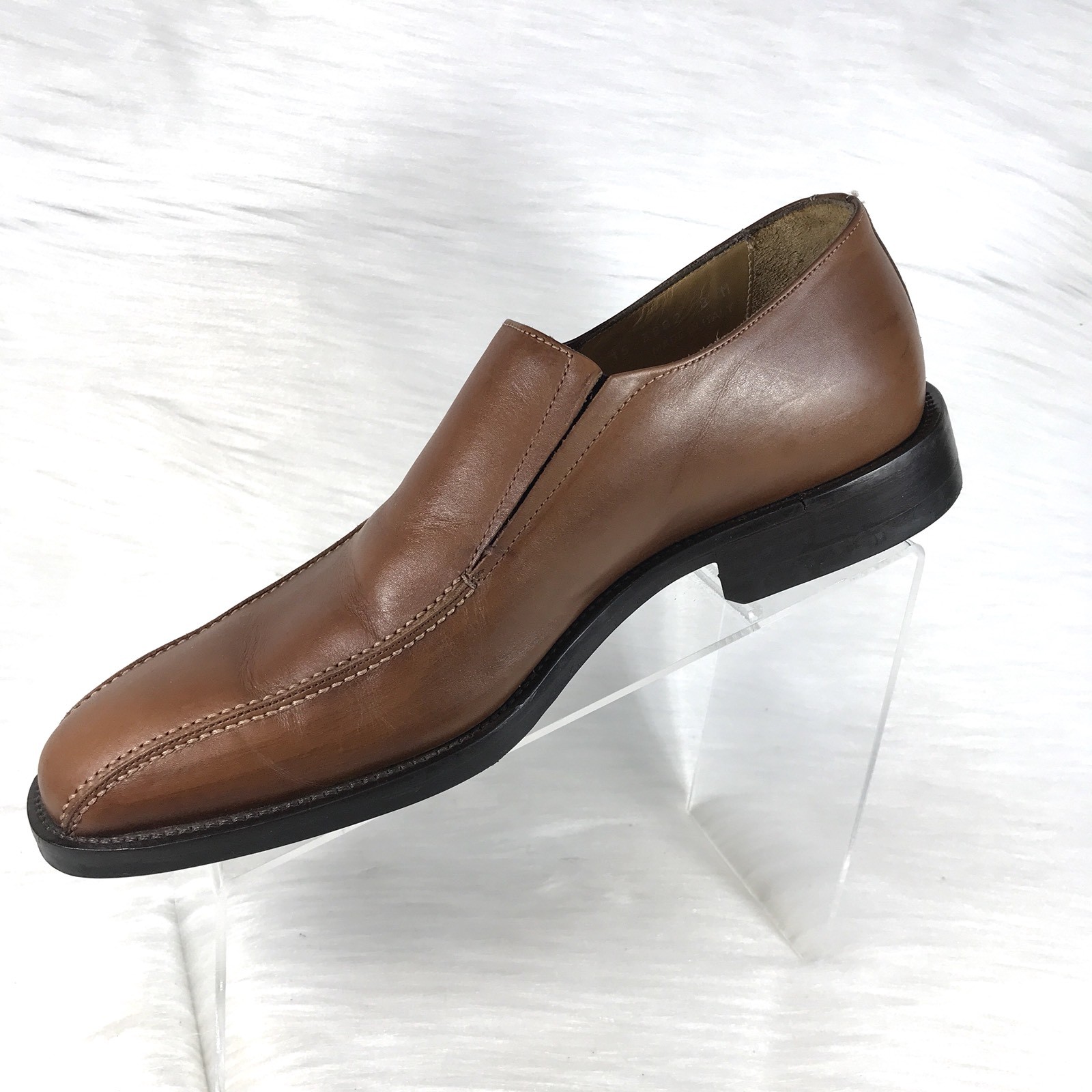 Johnston & Murphy Shoes Men’s 8M Brown Monk Strap… - image 4