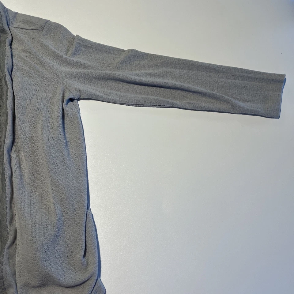 Cárdigan Suéter Anthropologie Grande Texturizado Detallado Gris NUEVO CON ETIQUETAS Foto 2 de 4