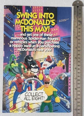 spiderman mcd happy meal