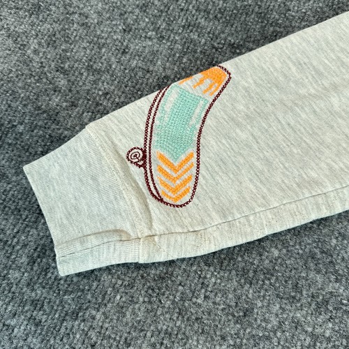 Scotch & Soda Sweatshirt Youth 12 Gray Embroidered Surf Superfine Sunshine 12 - Picture 8 of 17