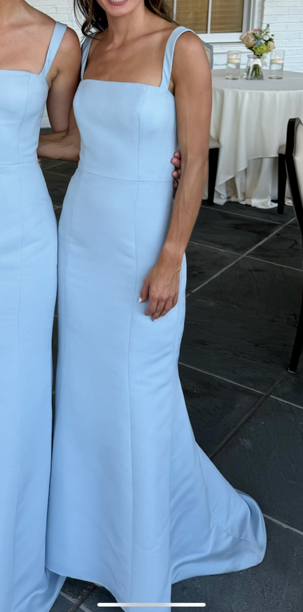 amsale ice blue bridesmaid dresses Size 8 Kanali K 1917 Ice Blue Bridesmaid Dress – Bridal Sense