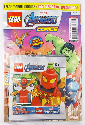 Magazine LEGO Marvel Comics N°4 avec LEGO Marvel Avengers Iron