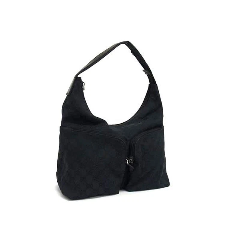 Sac à bandoulière toile GUCCI GG Supreme noir 001 3380 1705 ESTLS G2