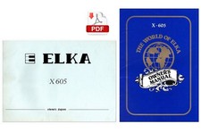 ELKA X-605 Service Manual Schematic Diagram Schematic  Owner's X605 PDF