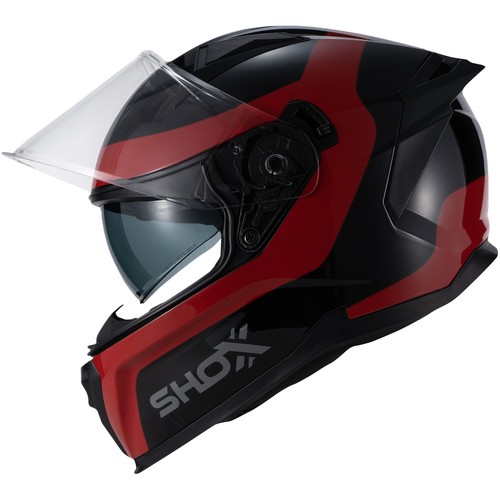Shox Rapid Advance Integralhelm Motorradhelm mit innenliegender Sonnenblende ECE R22.06 - Bild 14 von 60