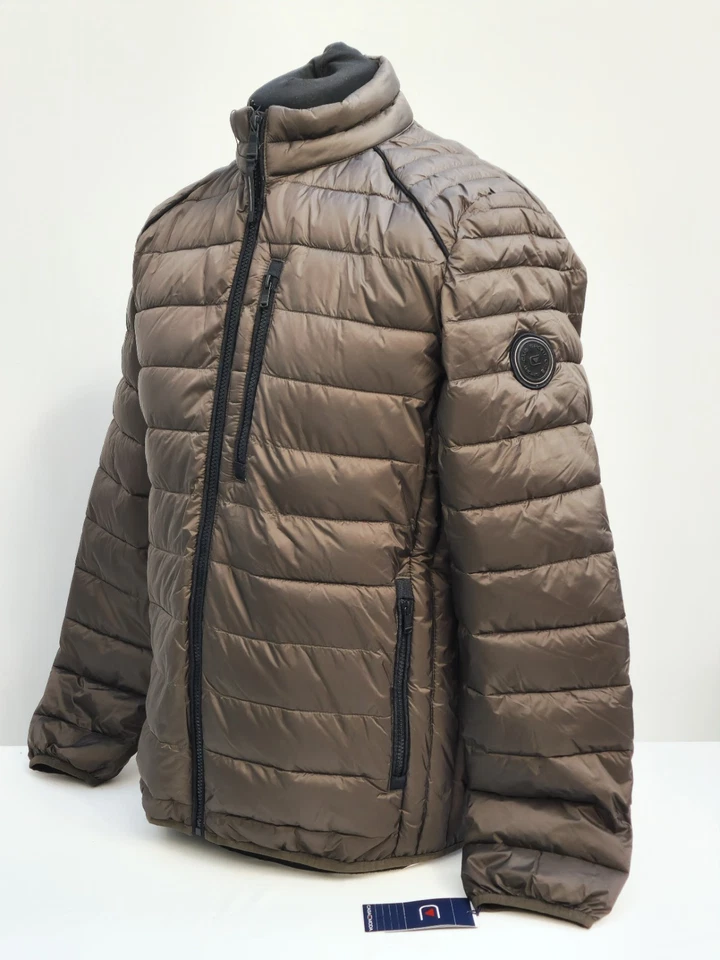 Chaqueta para hombre Casa Moda ligera transpirable aislante. Marrón, talla M Foto 3 de 4