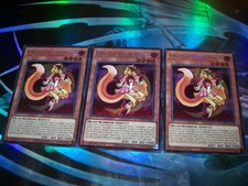 3x Lunalight Yellow Marten 1st Edition Secret Rare LAVD-ENL08 Yu-Gi-Oh!