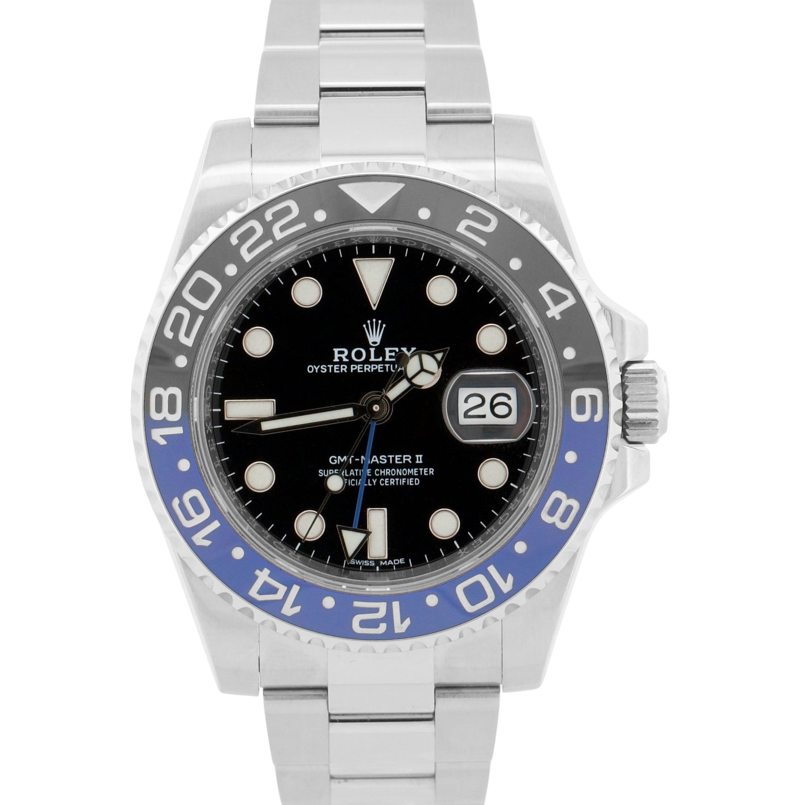 rolex gmt master ii 116710BLNR