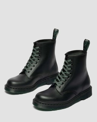 キムコDr. Martens 8ホールグリーンEU41 Dr. Martens Japan Exclusive 1460 Green Sole II 8-Eye Boots