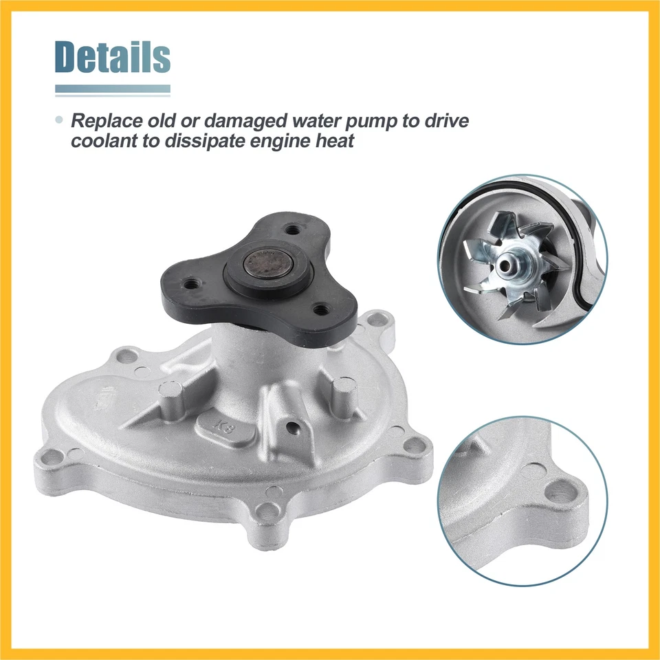 Bomba de agua del motor 21110AA690 para Subaru Forester 2011-2018 Legacy 2013-2019 nueva Foto 4 de 4