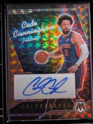 2024-25 Panini Mosaic - Colorgraphs Cade Cunningham #COL-CAD Bonze Prizm /49