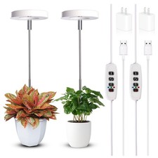 Grow Lights for Indoor Plants Small Potted - Full Spectrum, Auto 3/9/12H Time...