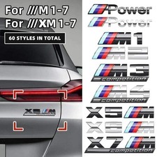 Abs Chrome Car Rear Trunk Emblem Sticker Styling Power Competition Logo For Bmw Abs Chrome Car Rear Trunk Emblem Sticker Styling Power Competition Logo For Bmw
