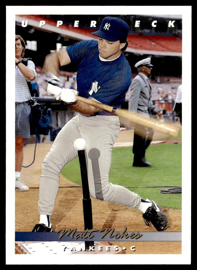 1993 Upper Deck Matt Nokes #116