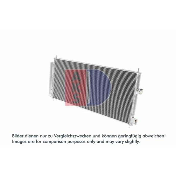 Kondensator Klimaanlage AKS Dasis 102049N FüR Honda Jazz III-image
