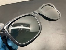 Ray-Ban Meta Wayfarer RW4006 Matte Black Polarized Gradient Men's Sunglasses