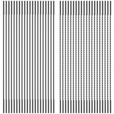 5 Inch Plain End Scroll Saw Blade Set, 40Pcs High Carbon Steel Scroll Saw Blades