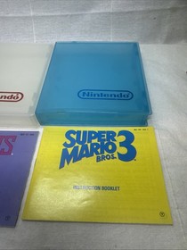 Nintendo NES Instruction Manual Lot Of 3 Dr.Mario,Tetris Super Mario 3 And Cases
