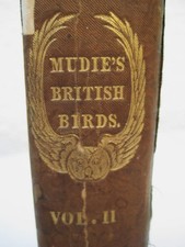 Mudie’s British Birds, Vol.II, Hardback 1834