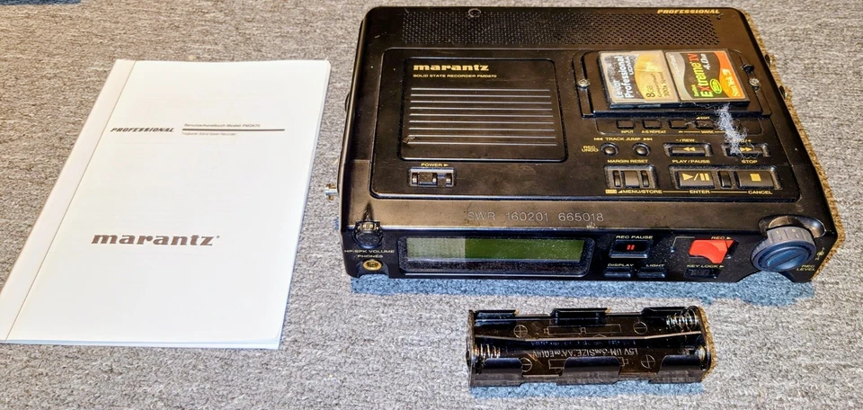 PMD670 MARANTZ Digitalrecorder inkl. CF-Cards