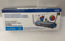 Brother Genuine TN-225C Cyan Ink Toner Cartridge High Yield NEW