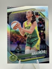 2025 Panini Prizm WNBA #127 Nika Muhl Silver Prizms