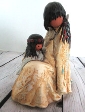 De Grazia NAVAJO MOTHER #10 349 17 Figurine 15th Anniversary LIM ED 3175 / 3500