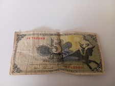 billet de 5 euros deutschemark 1948 sortie de grenier