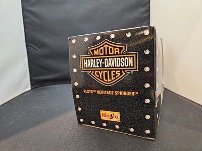 Maisto Harley Davidson 1:10 Diecast Model FLSTS Heritage Springer