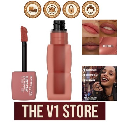 Soft & Kissproof Super Stay Teddy Lip Tint - Matte Color in Kitten Heel