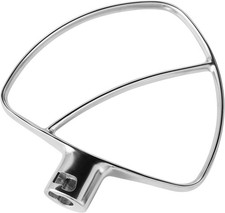 6 QT Flat Beater for KitchenAid Mixer, Stainless Steel Flat Beater Attachment