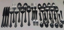 Hampton Silversmiths Lauren Flatware Lot 30 P...