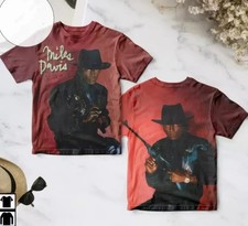 Tour Miles Davis Youre Under Arrest Album Cover AOP 3D T shirt Short Sleeve