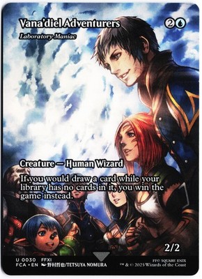 MTG Vana'diel Adventurers - Laboratory Maniac (Showcase) U FCA 30 NM Normal
