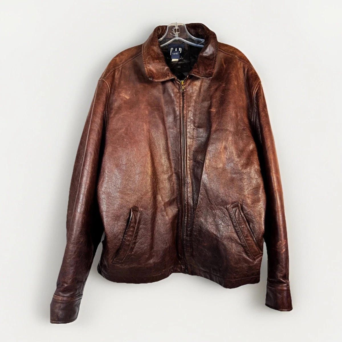 Gap Zip Leather Outer Shell Coats, Jackets & Vests for Men for