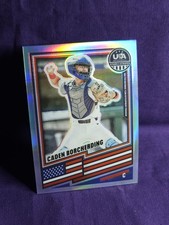 2026 Panini Stars & Stripes Prizm - Caden Borcherding #64 Silver Prizm (RC)