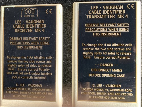 Lee Vaughan MK IV HV Cable Identifier. Brand New In Original Case. U K Made - Picture 6 of 12