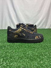 Men’s Size 10 Nike Air Force 1 ‘07 ‘Realtree’ Black Camo IH1221-001 ((No Lid))