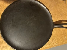 Vintage Cast Iron Wagner Ware Flat Skillet 1109 M Sidney O