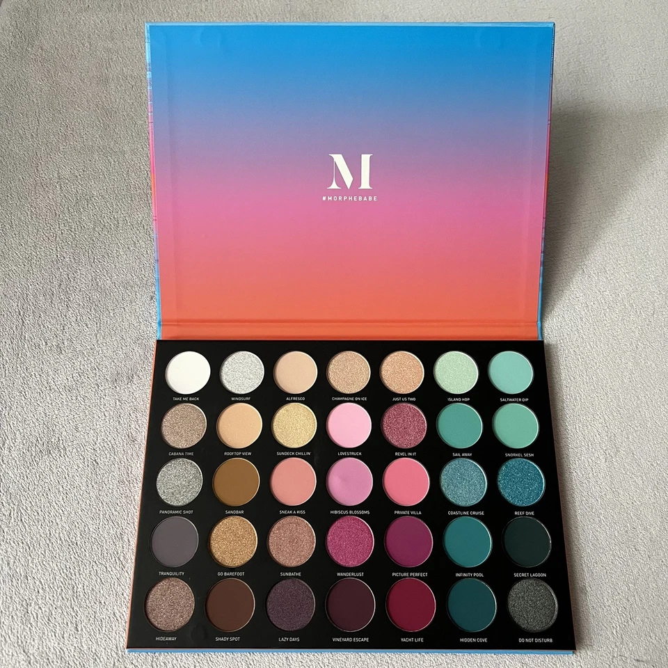 Morphe Sweet Oasis 35S Eyeshadow Palette Eye Makeup New In Box - Image 2 of 4