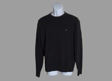 Tommy Hilfiger Pima Cotton Cashmere Sweater Men L Stretch Crew Neck